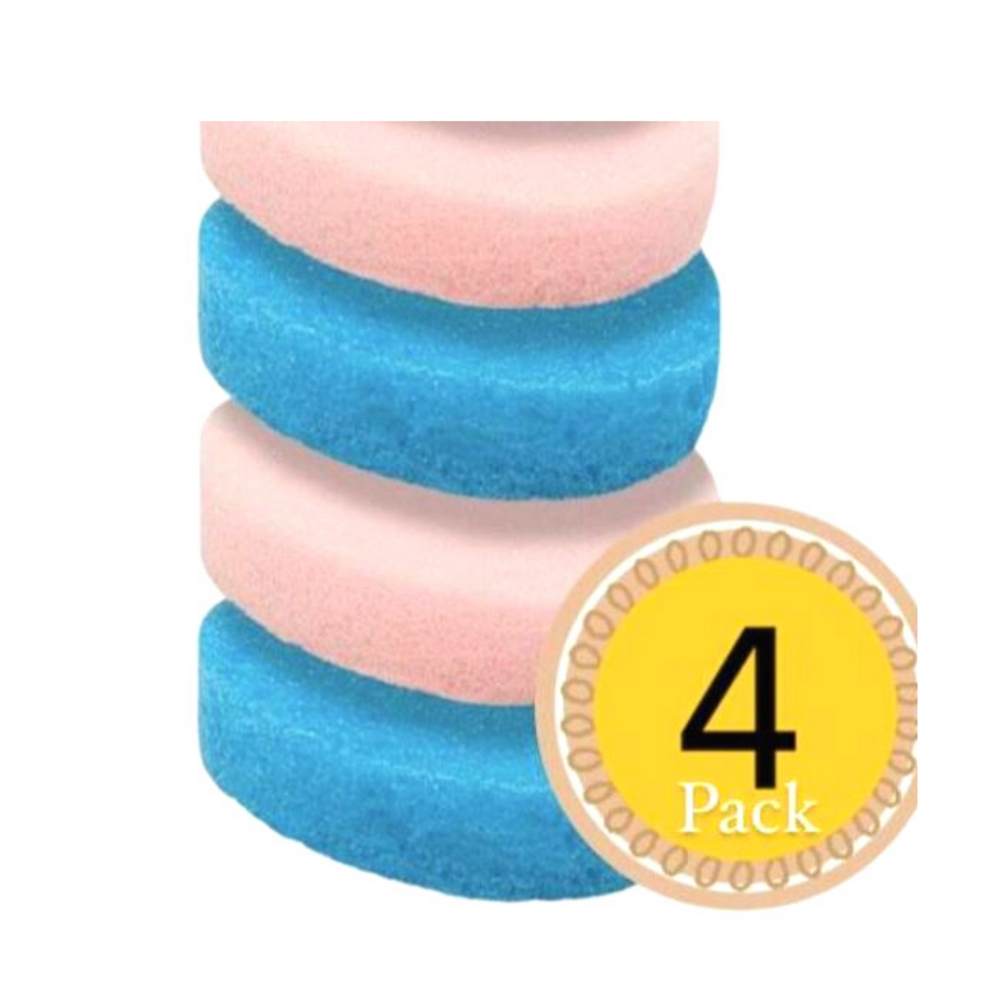 Replacement Sponges - 4 Pack